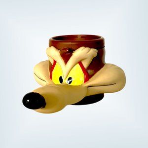 Wile E Coyote Warner Brothers Roadrunner Looney Tunes 1992 Collectable Cup